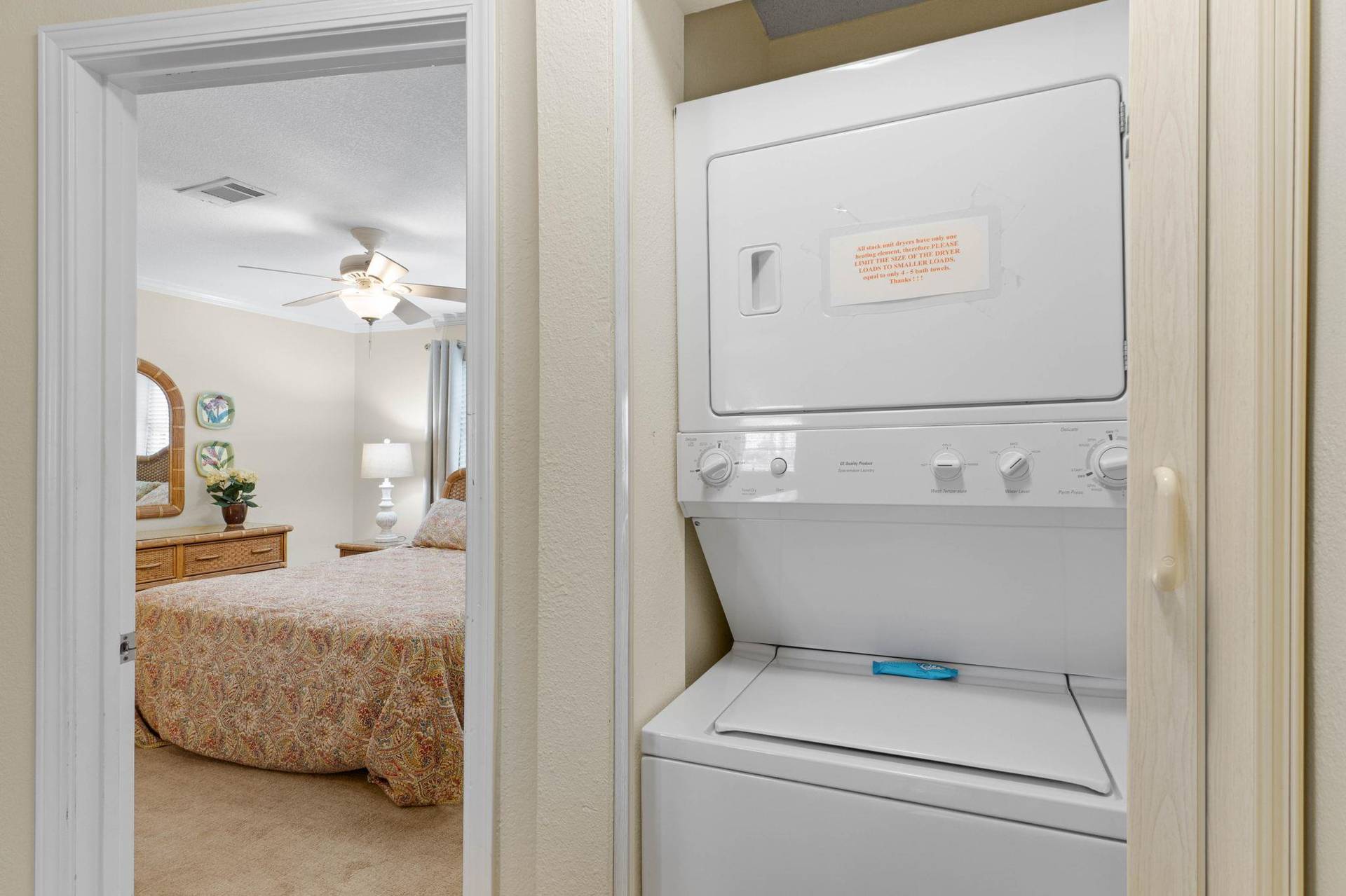 Laundry In Hall Upstairs