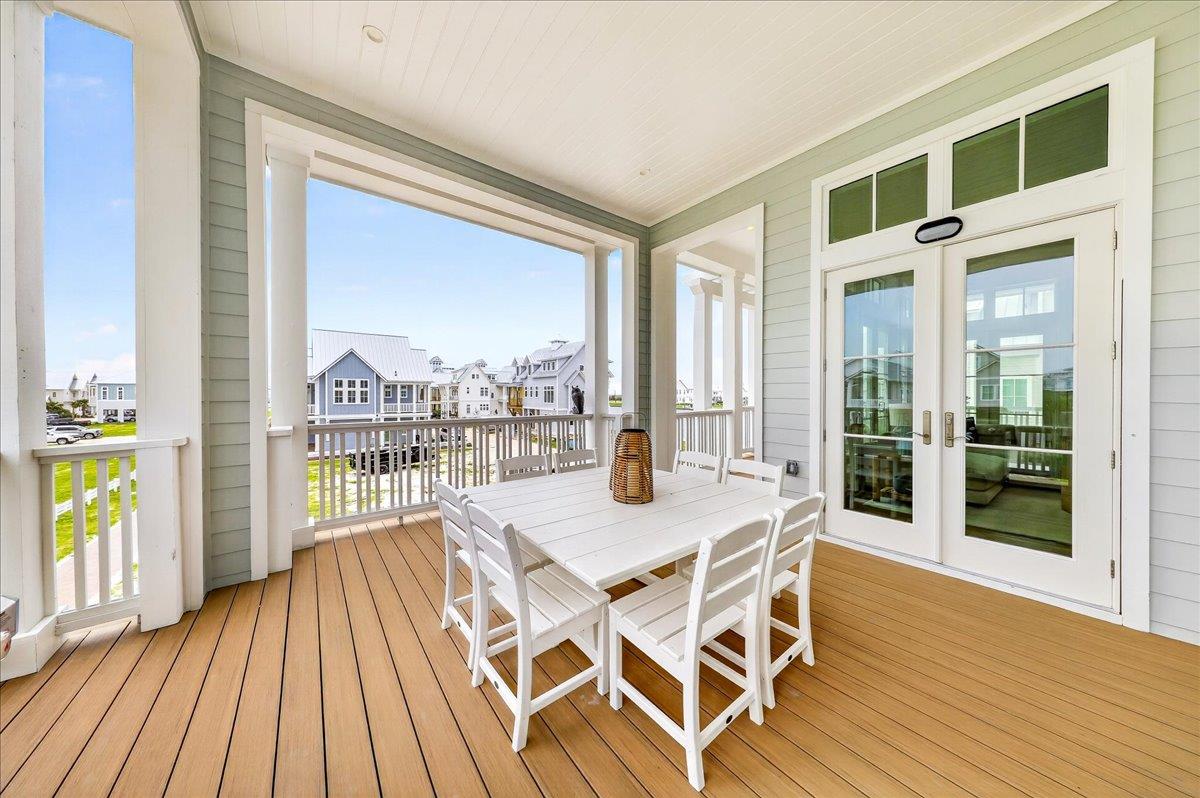Balcony Off Living Room, 2nd Floor
