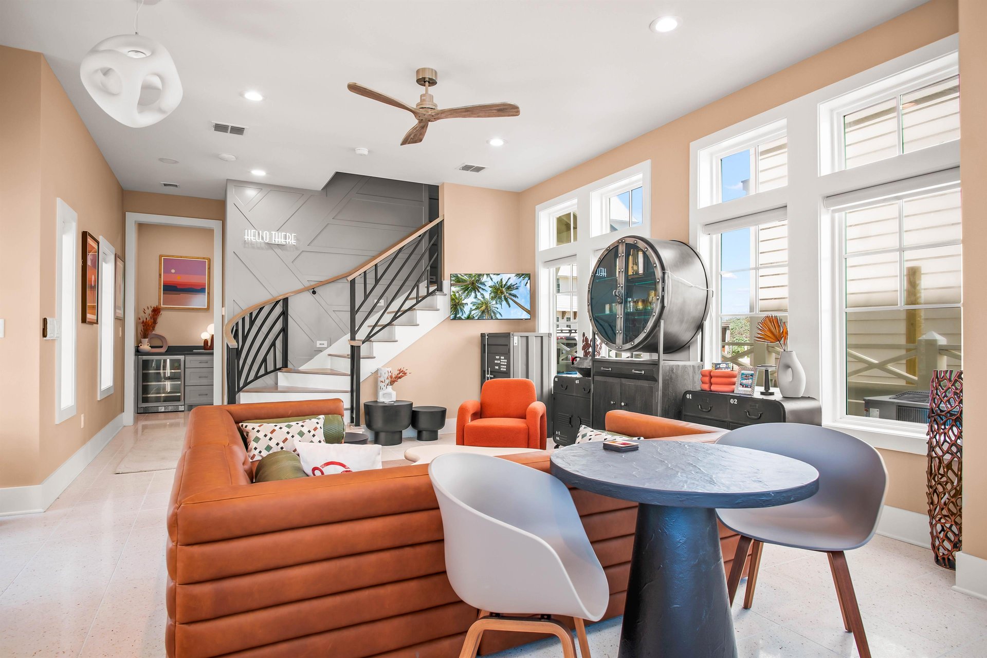 Living and Game Room, 1st Floor