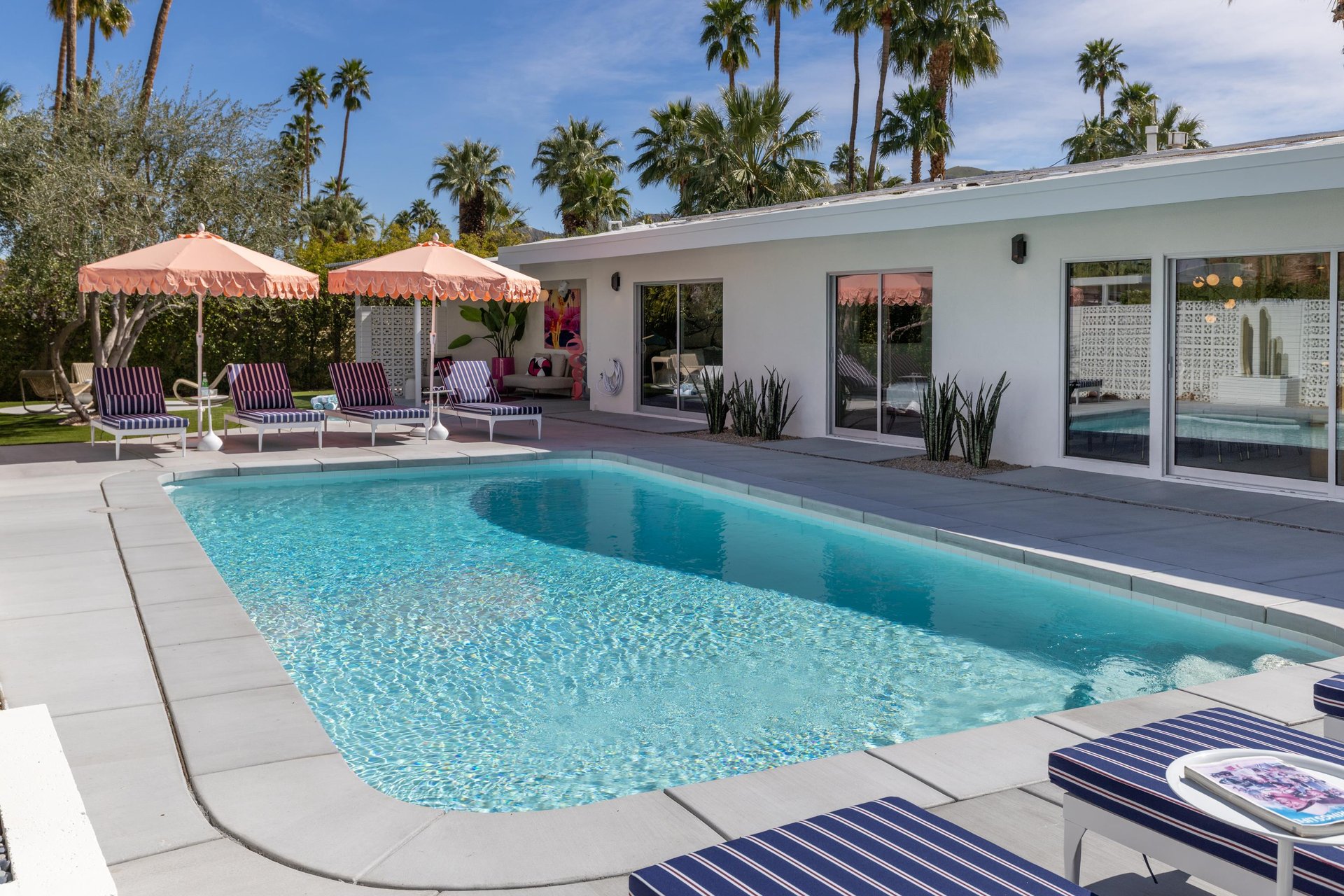Cool off in the beautiful pool