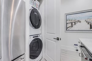 Laundry Closet in Kitchen