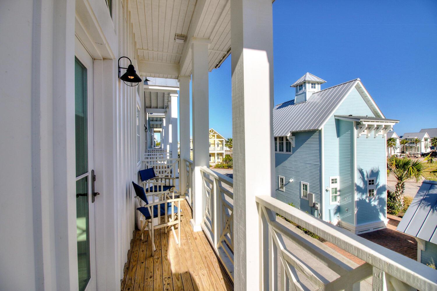 2nd floor King room balcony