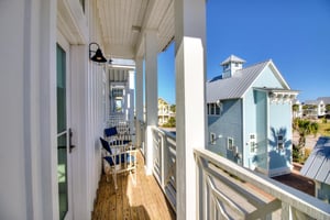 2nd floor King room balcony