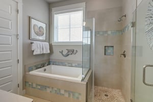 Primary King Bathroom, 2nd Floor