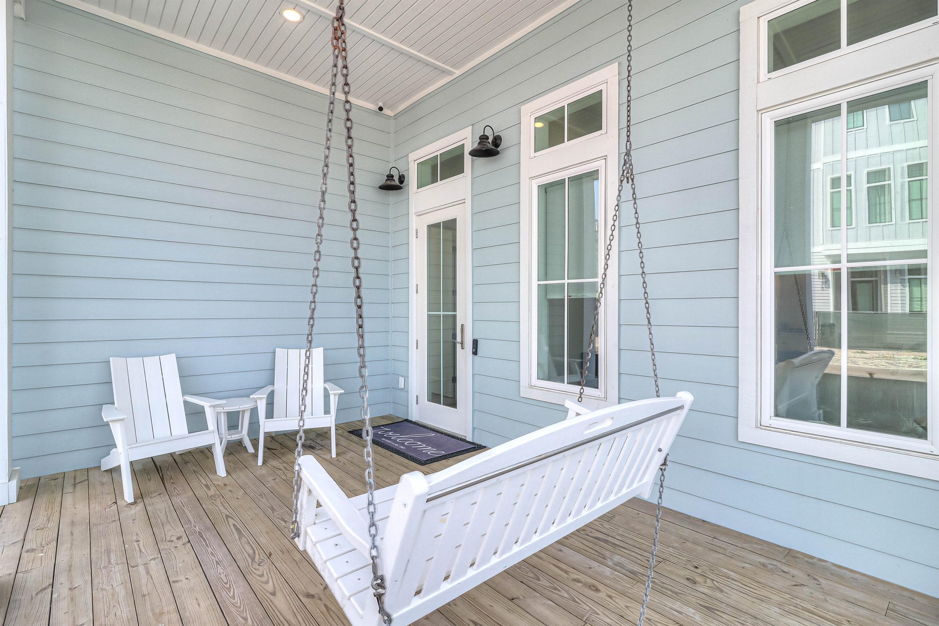Front Porch Seating and Swing