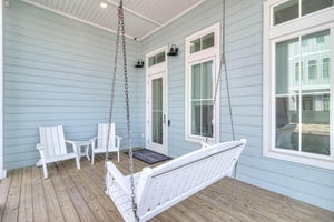 Front Porch Seating and Swing