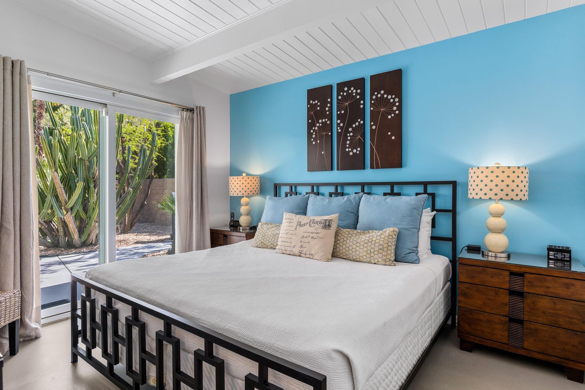 Restful guest bedroom