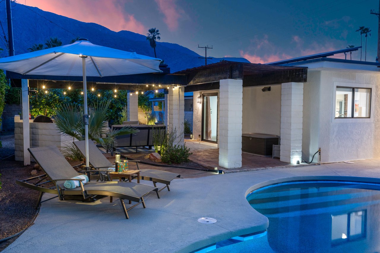 Enjoy the mountain views