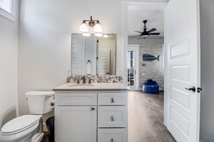 Jack and Jill Bathroom, 1st Floor