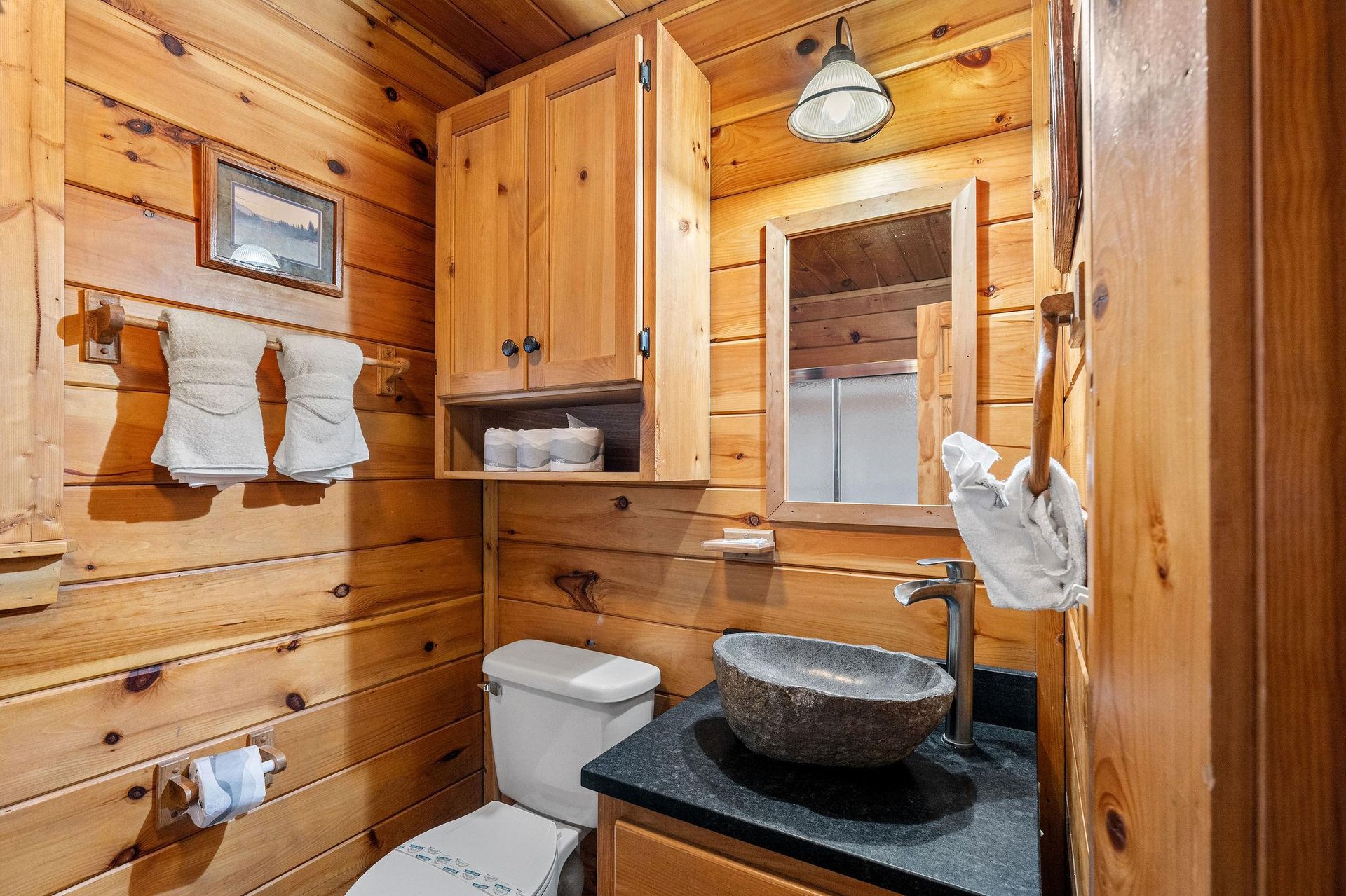 Single vanity bowl sink