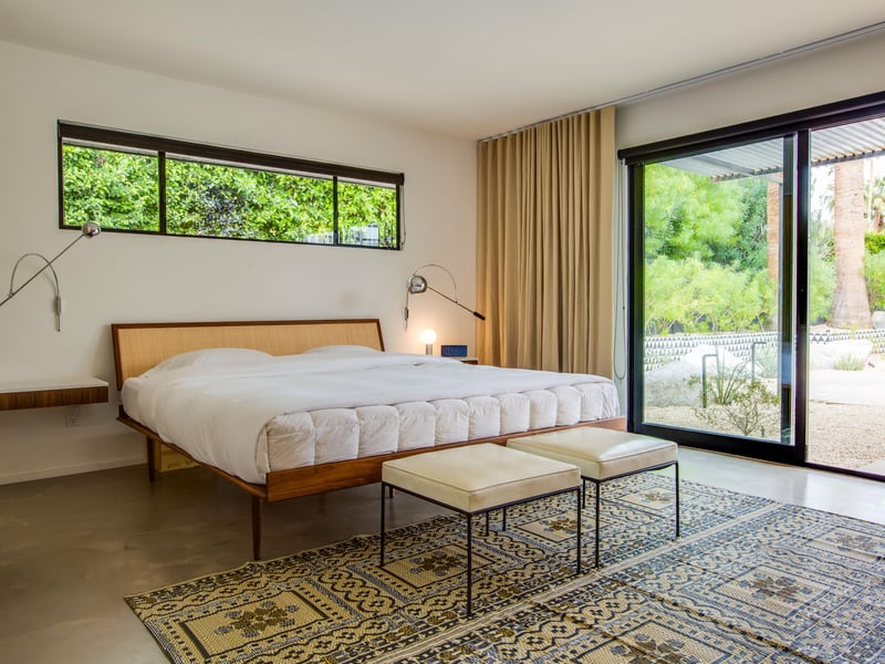 Fall asleep in the gorgeous bedroom