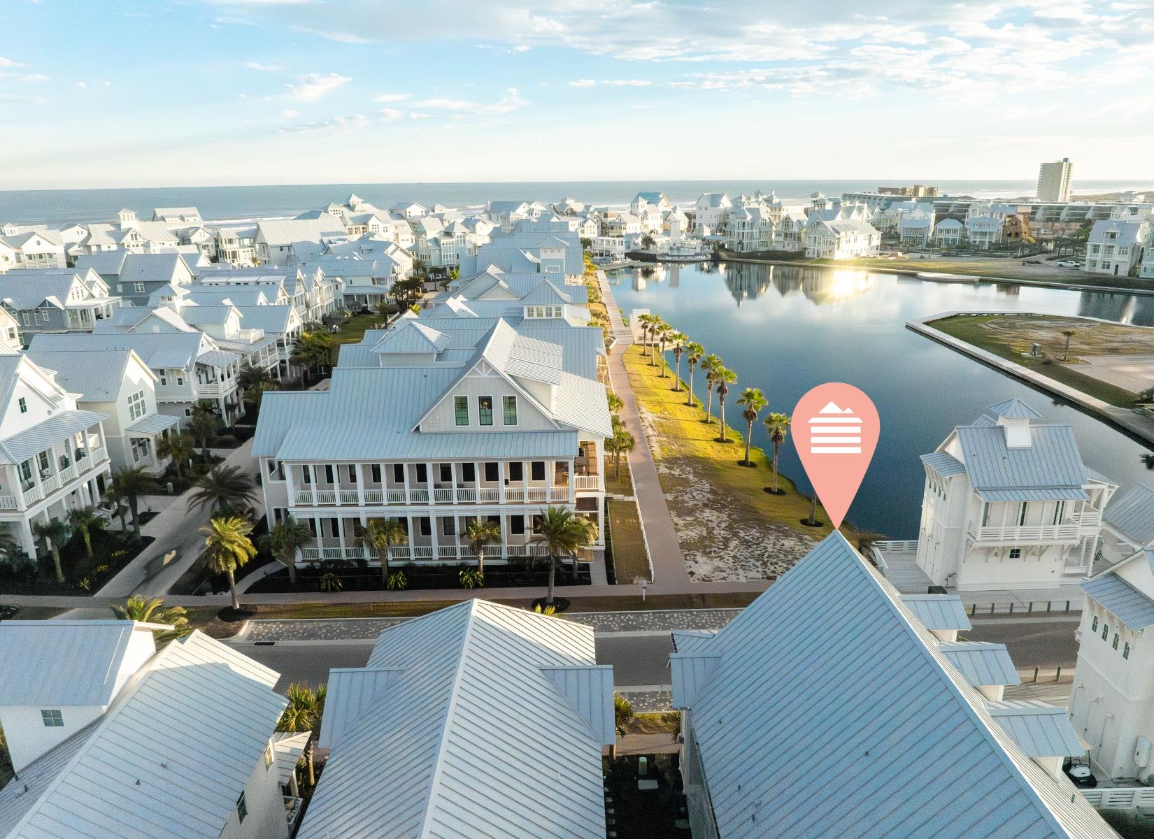 Aerial View, Location