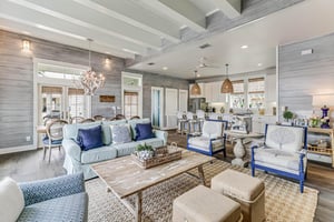 Living Area with Lake Views, 1st Floor