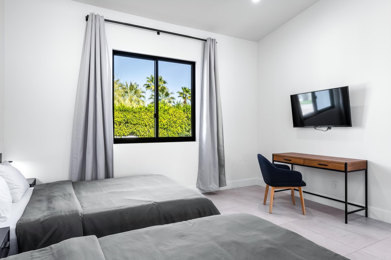 Twobed guest bedroom