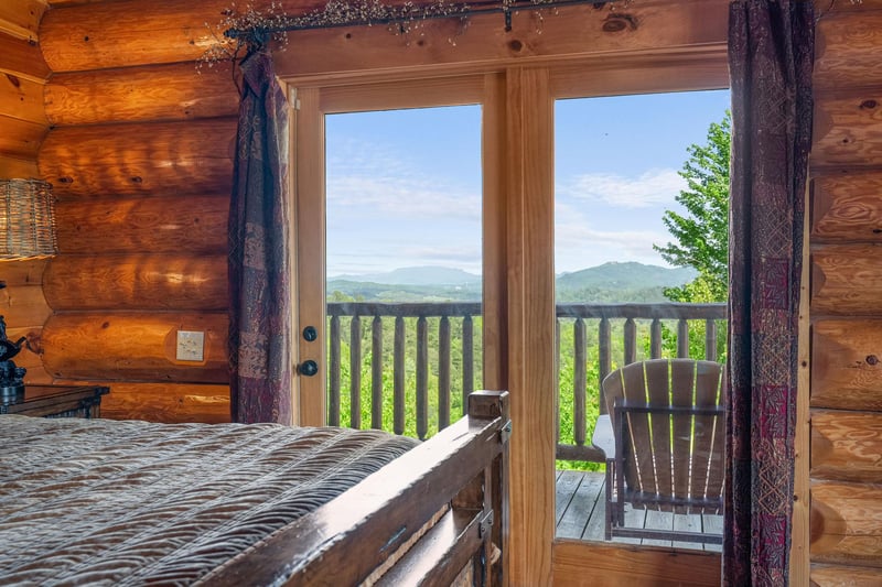View out Door