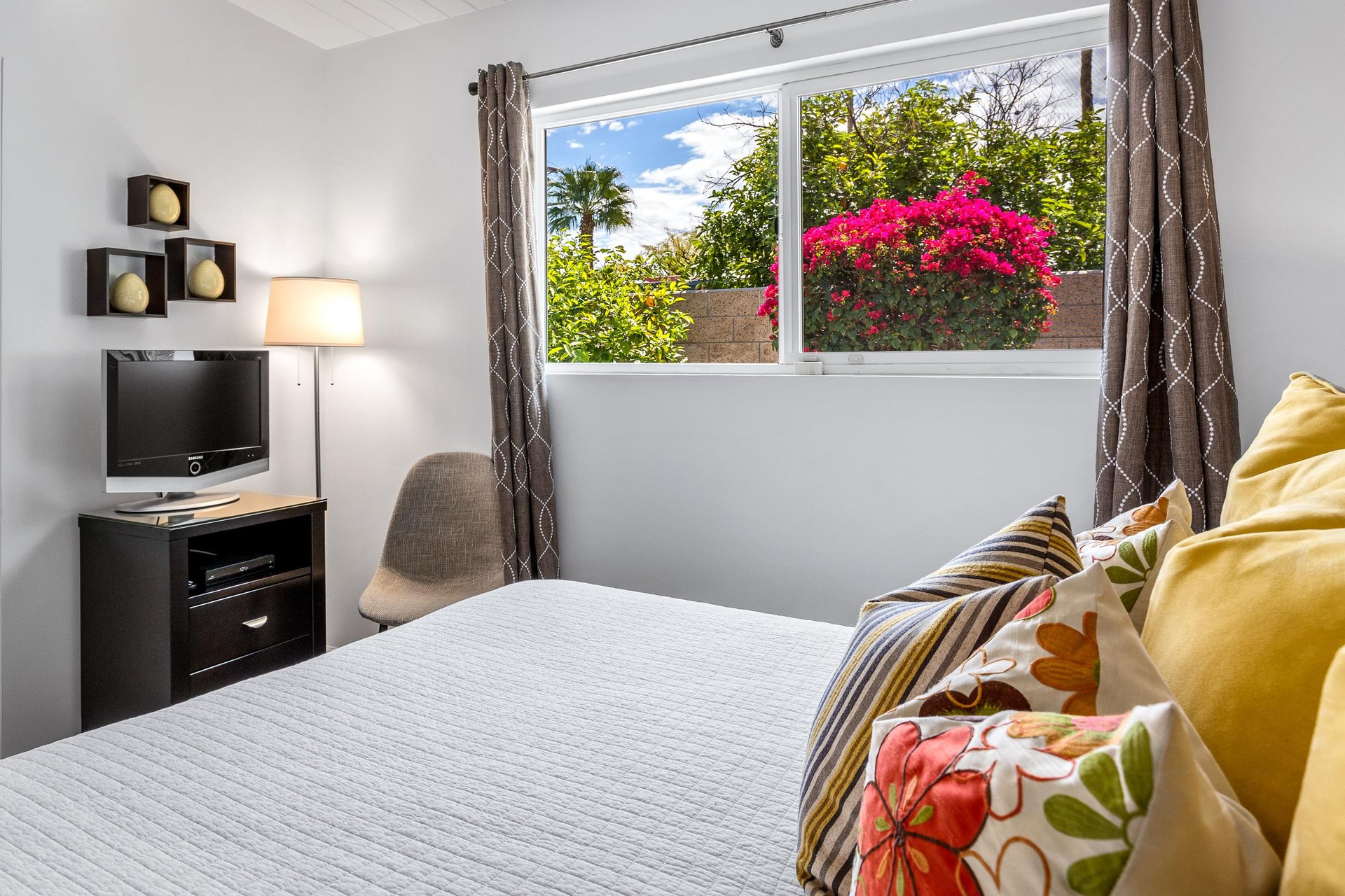 Beautiful views of the bougainvillea