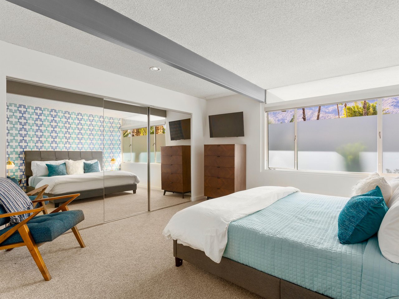 Recharge in the beautiful and comfortable bedroom