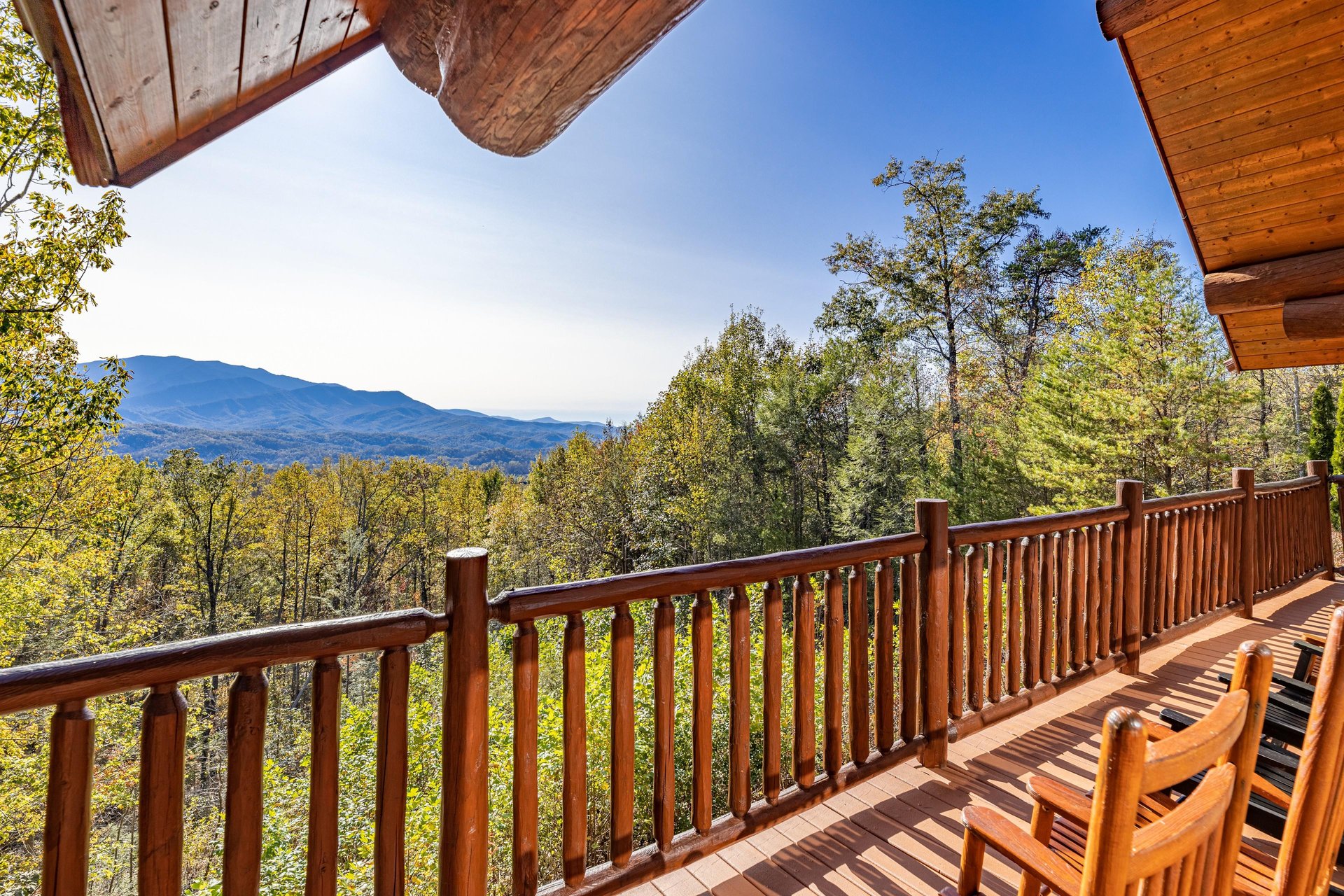 View from Grizzlys Den cabin