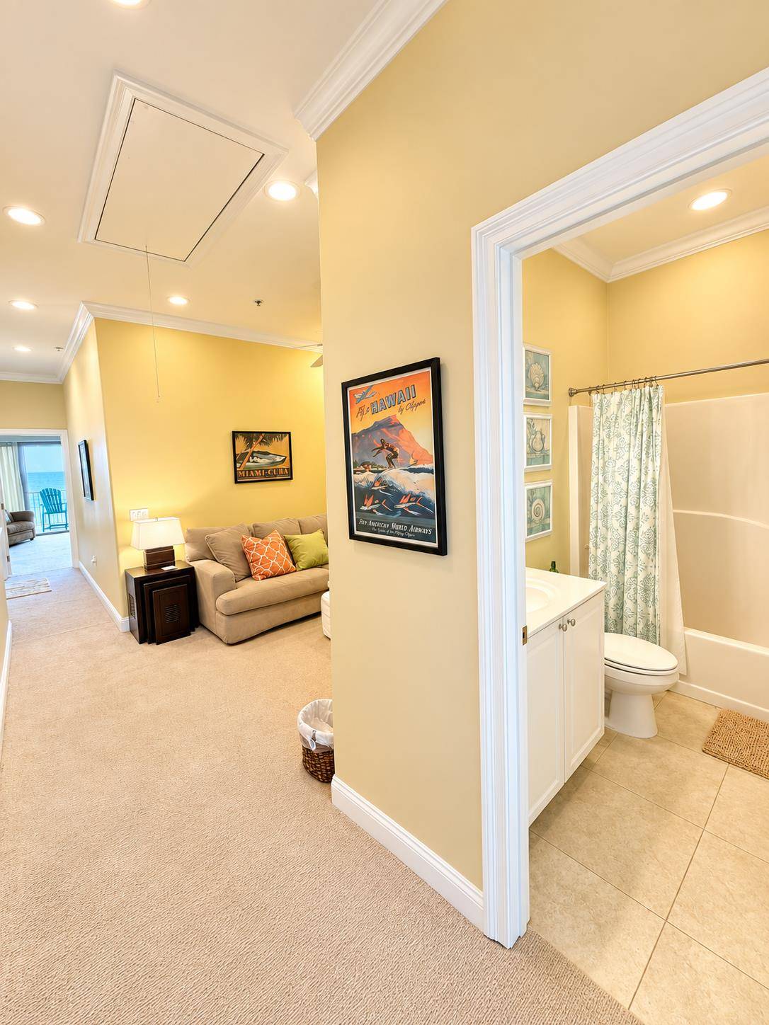 3rd Level Seating AreaGuest Bathroom