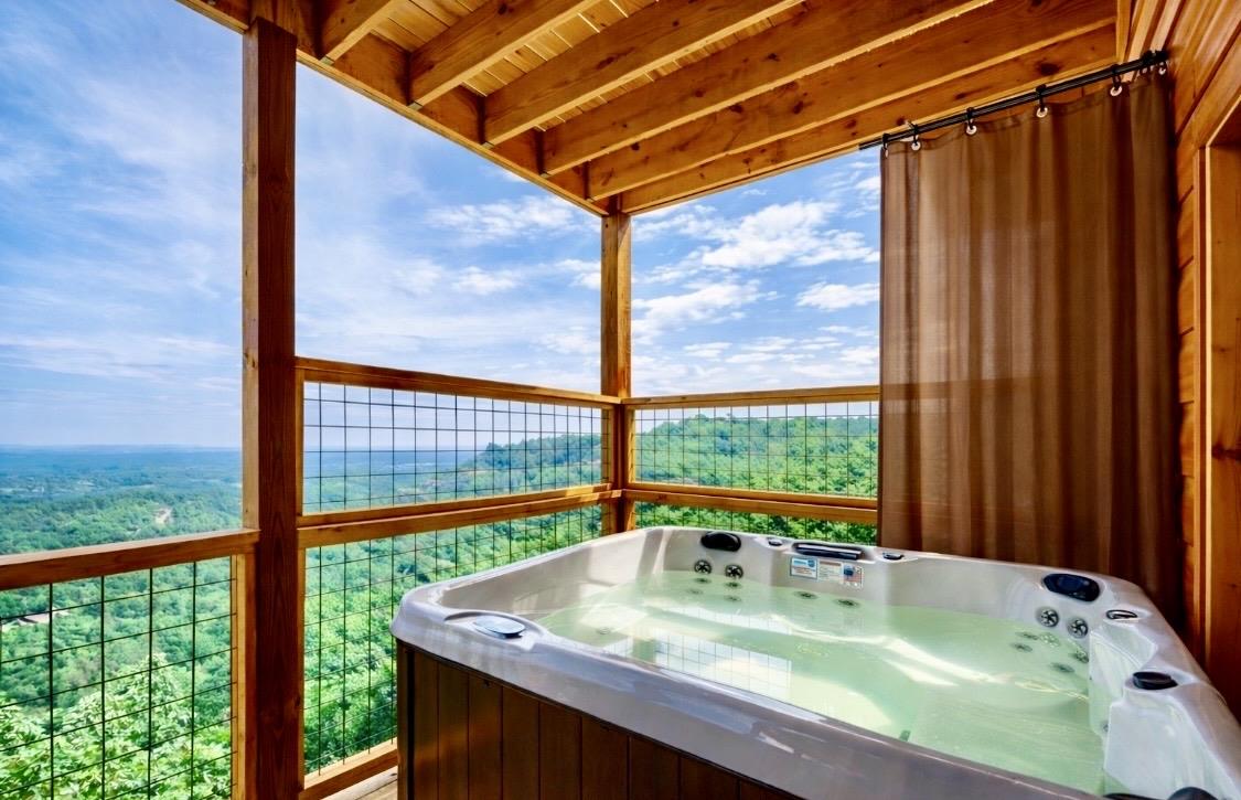Views from the hot tub off deck