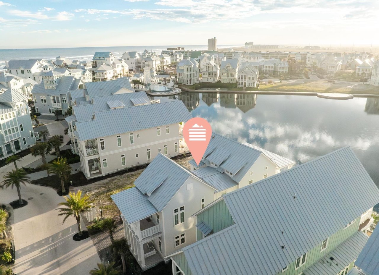 Isle Be Back, Aerial View