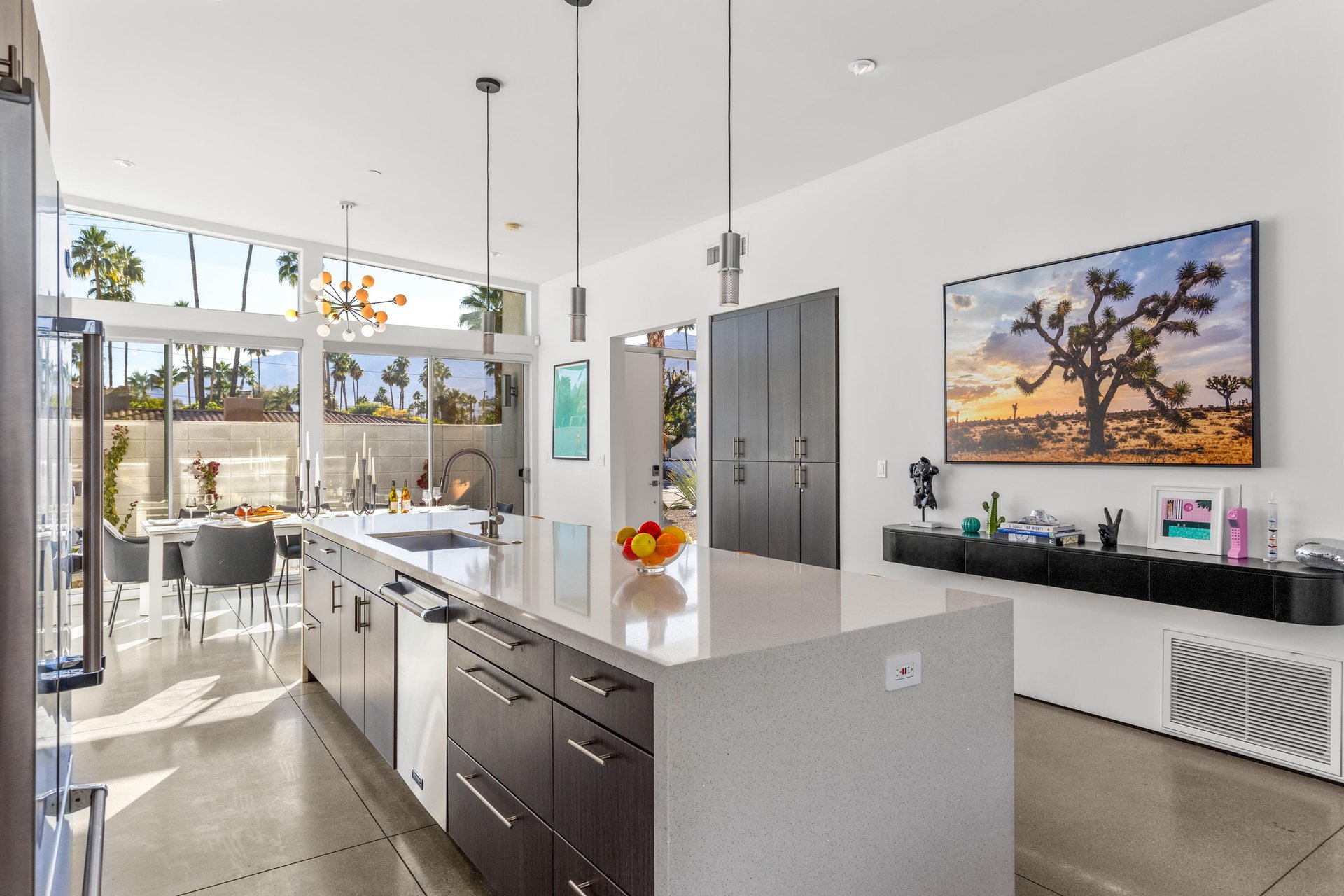 Bring the chef in the family to cook here