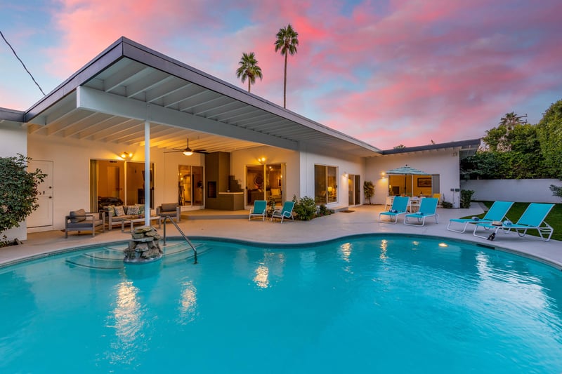 Stunning Palm Springs sunsets