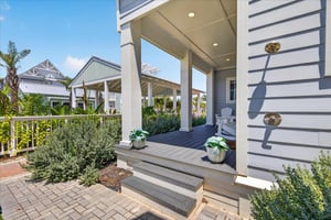 Poolside Back Porch with Outdoor Shower, 1st Floor