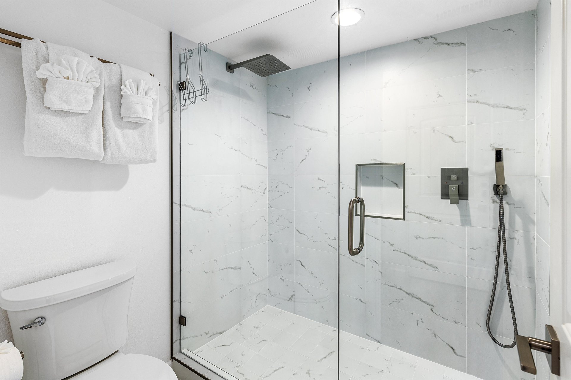 Waterfall shower