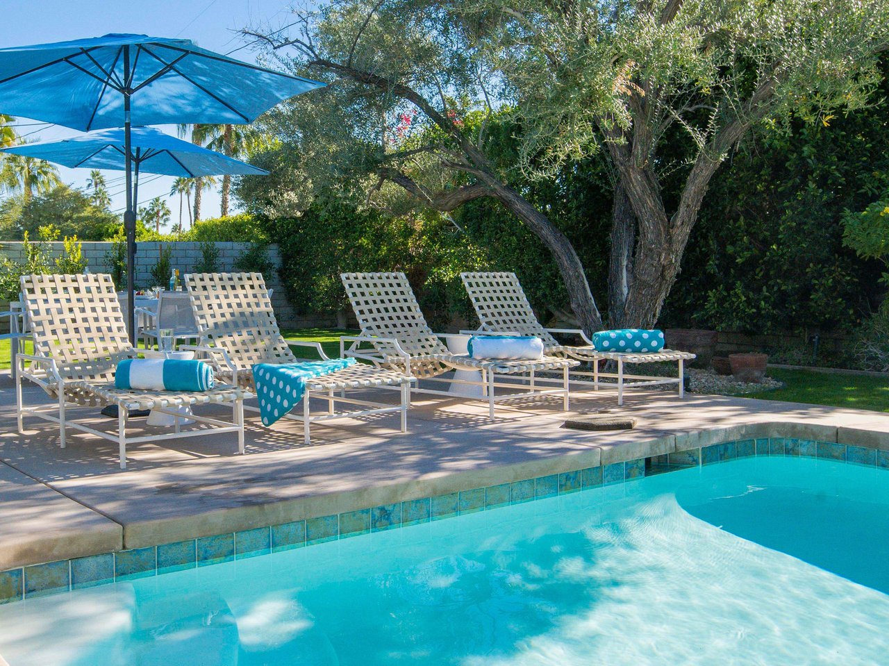 Plenty of outdoor spaces to relax