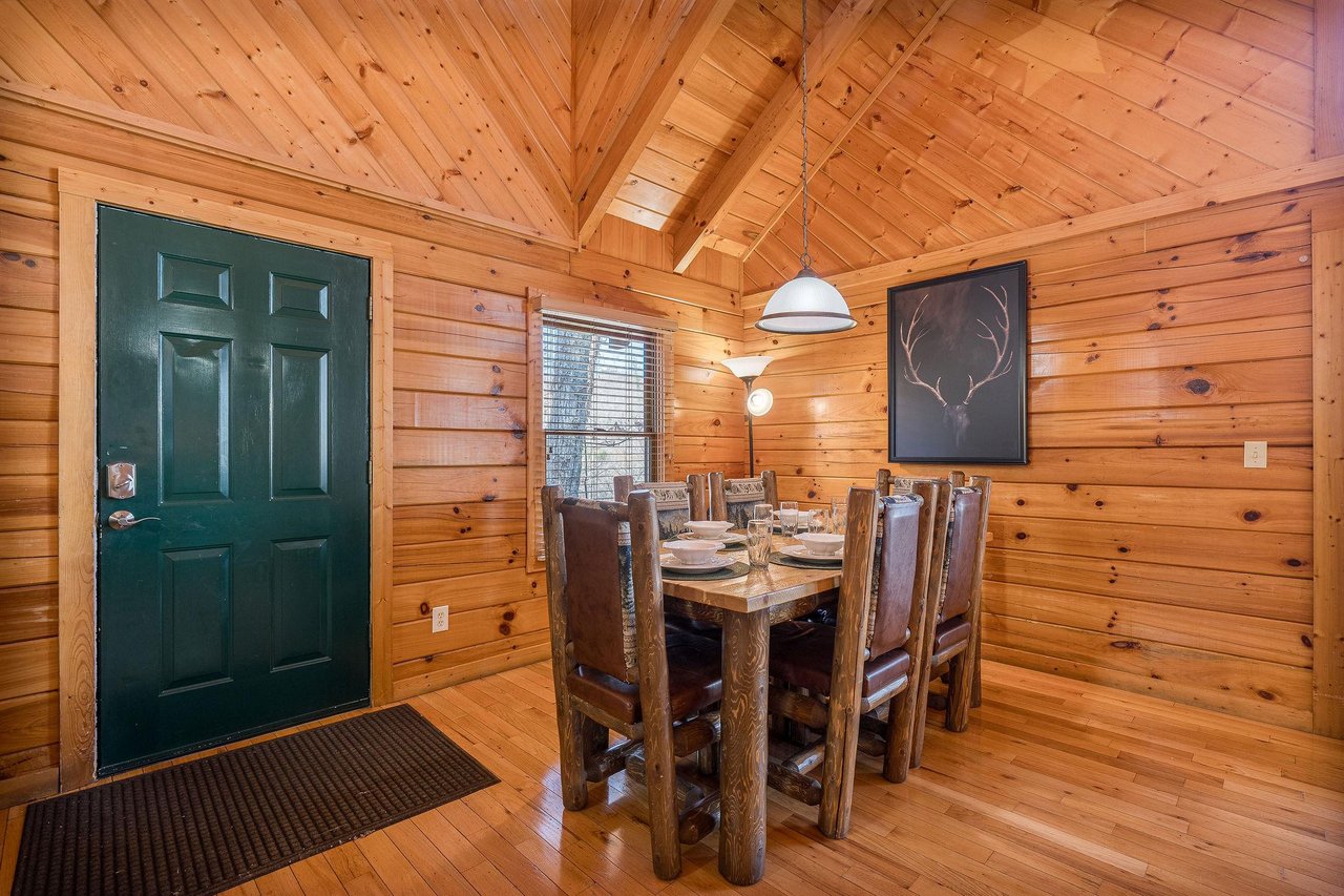 Dining table and chairs