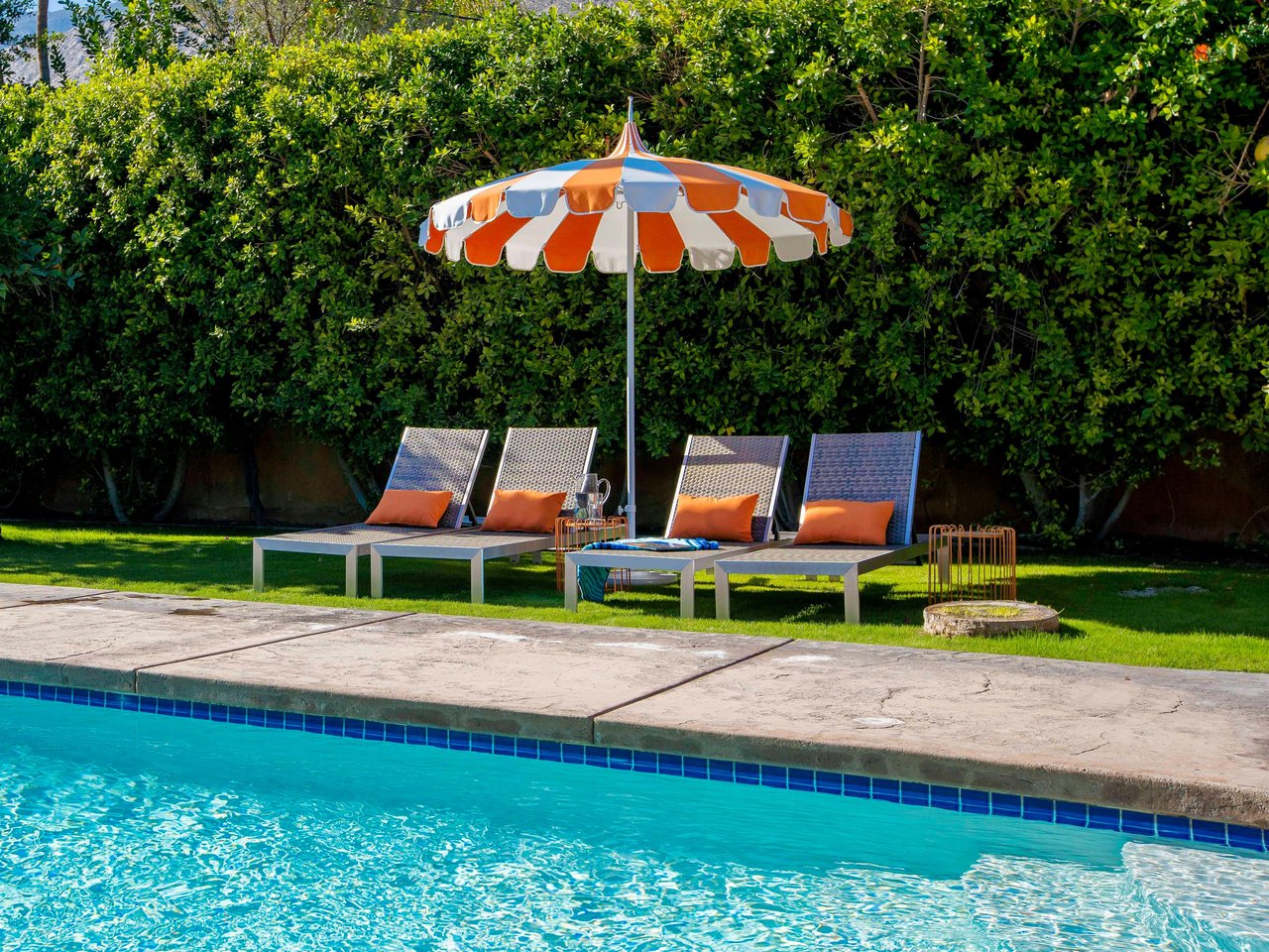 Plenty of outdoor spaces to relax