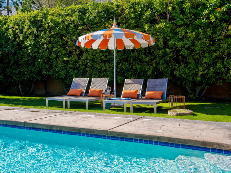 Plenty of outdoor spaces to relax