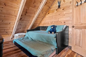 Twin bed with pullout twin bed