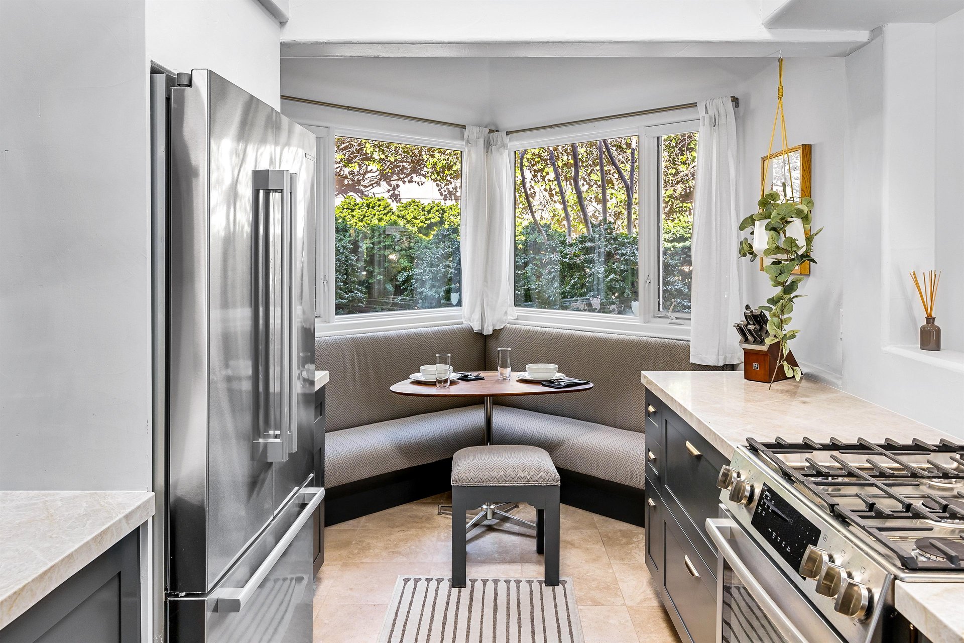 The perfect breakfast nook