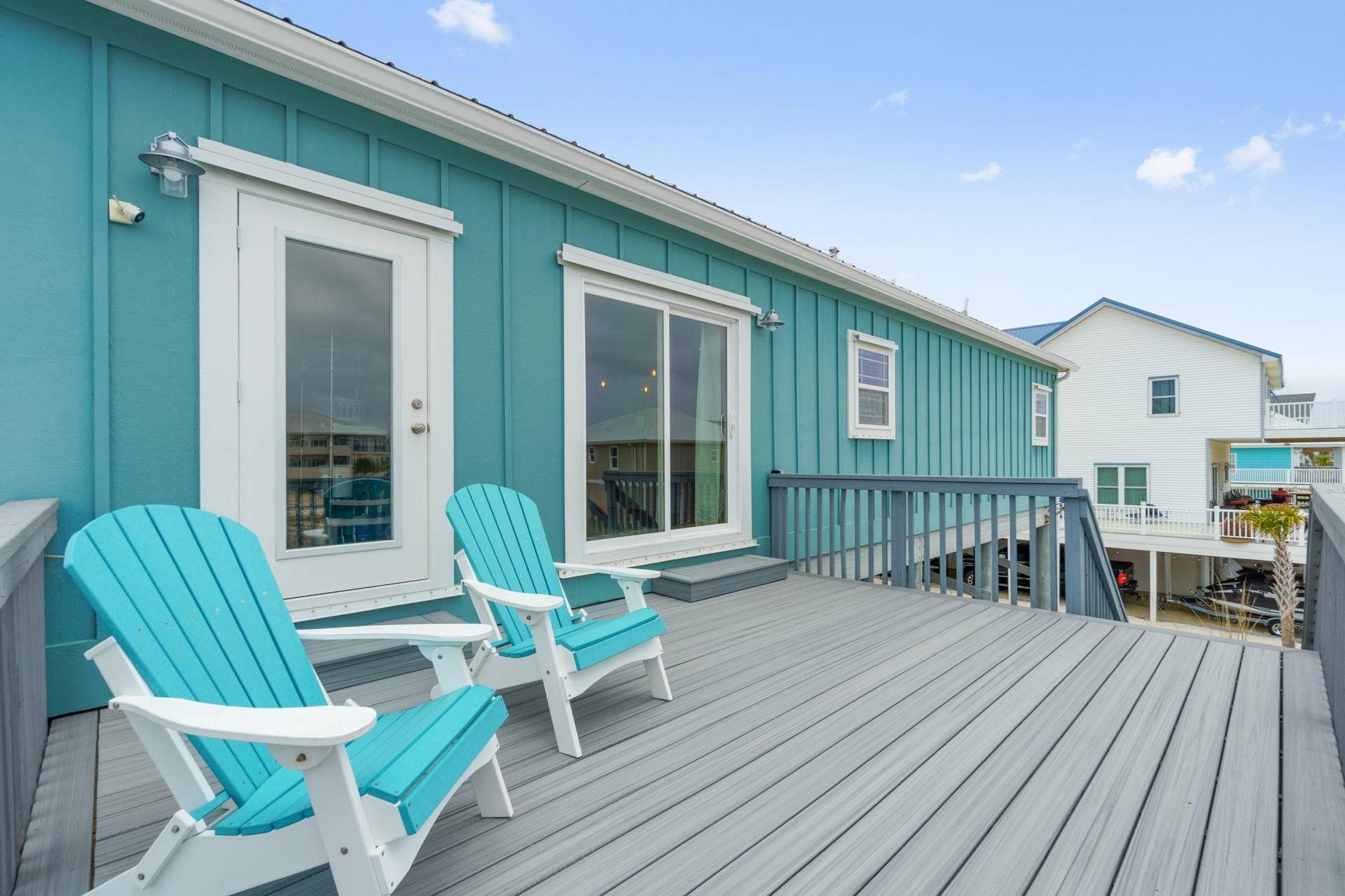Rear Deck Facing Gulf