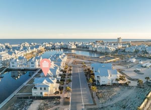 Aerial View, Location