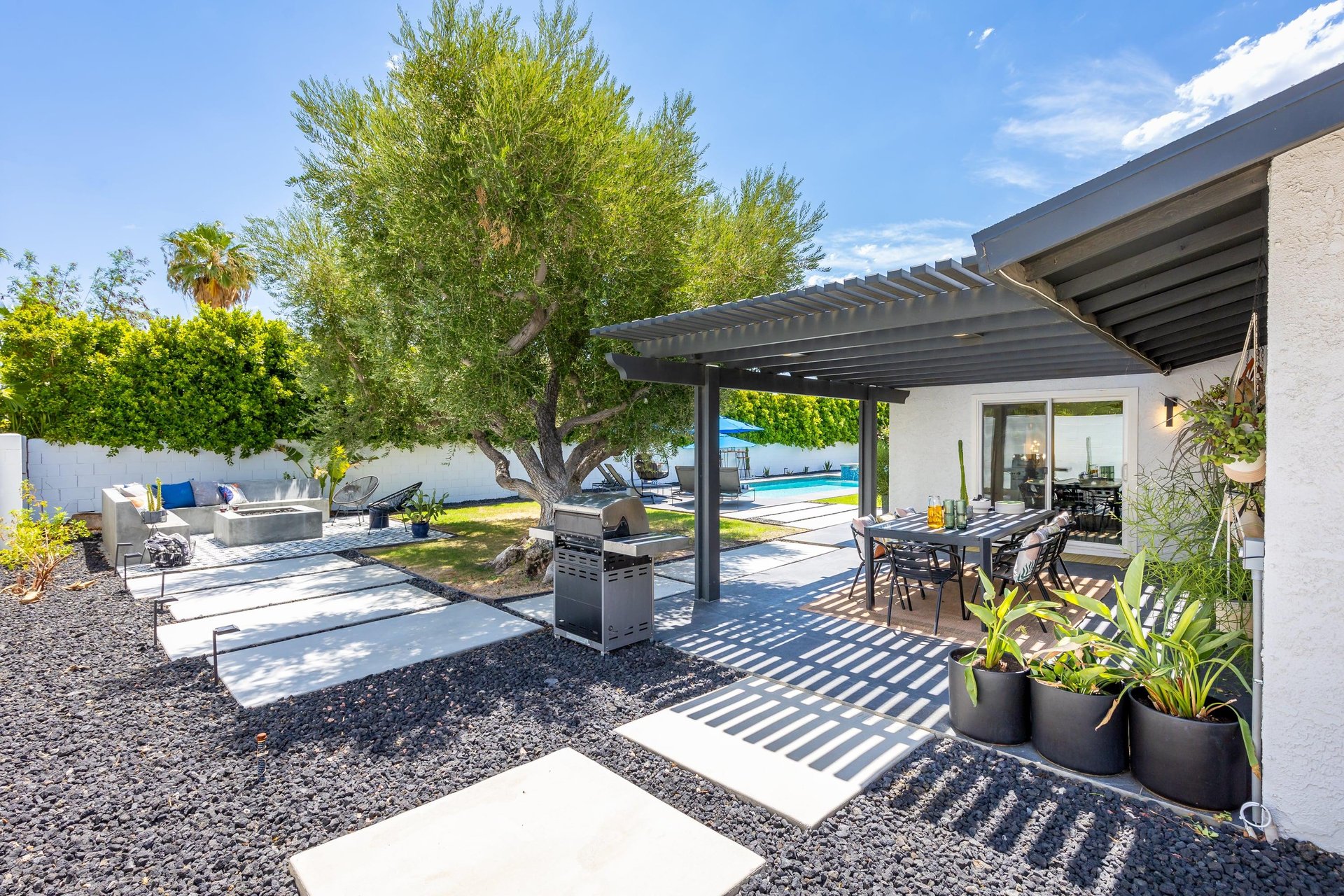 Lovely landscaping