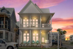 The Beach Lah at Dusk