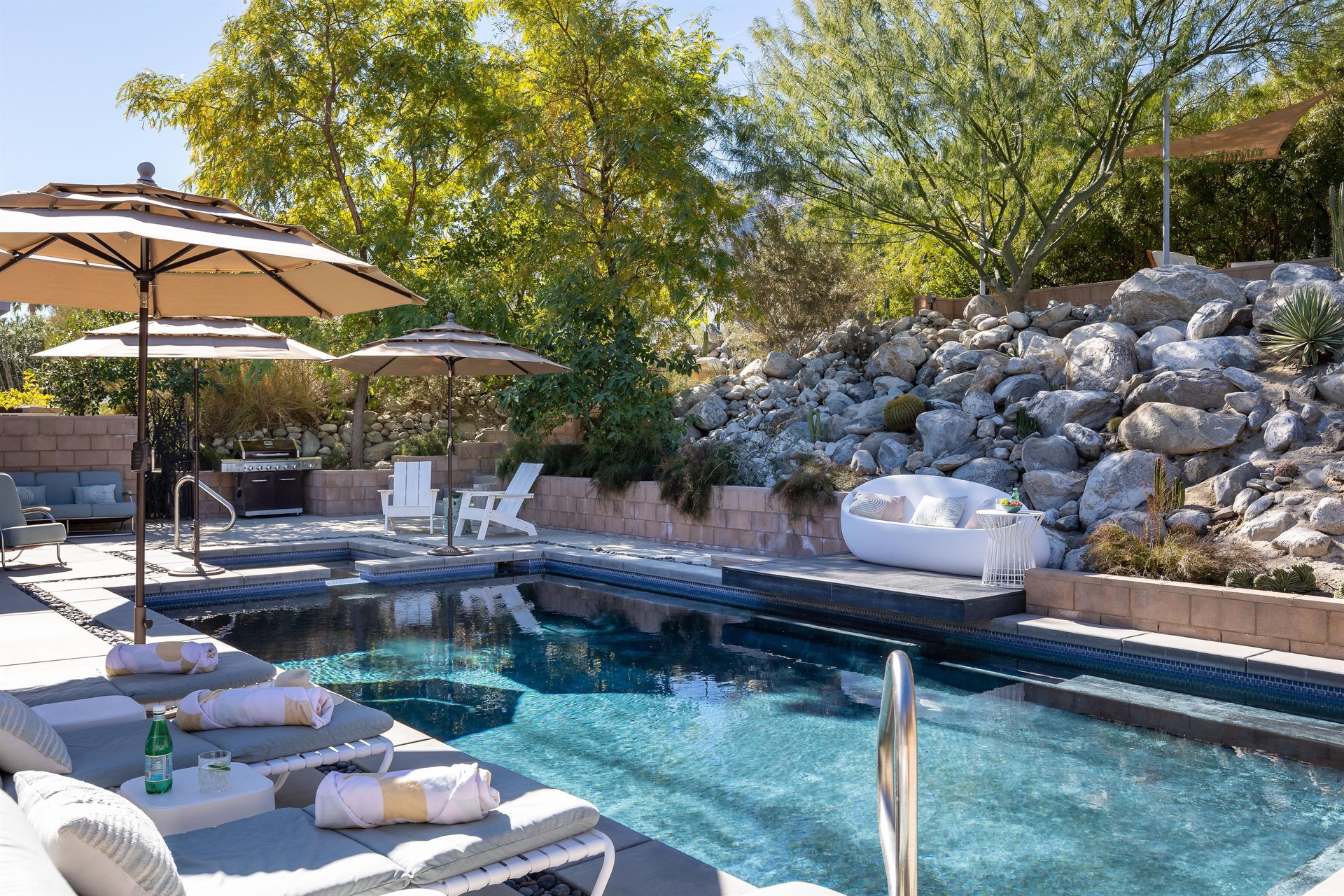Relax by the pool