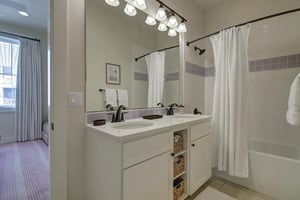 Shared Bathroom, King Bedroom  Bunk Room, 1st Floor