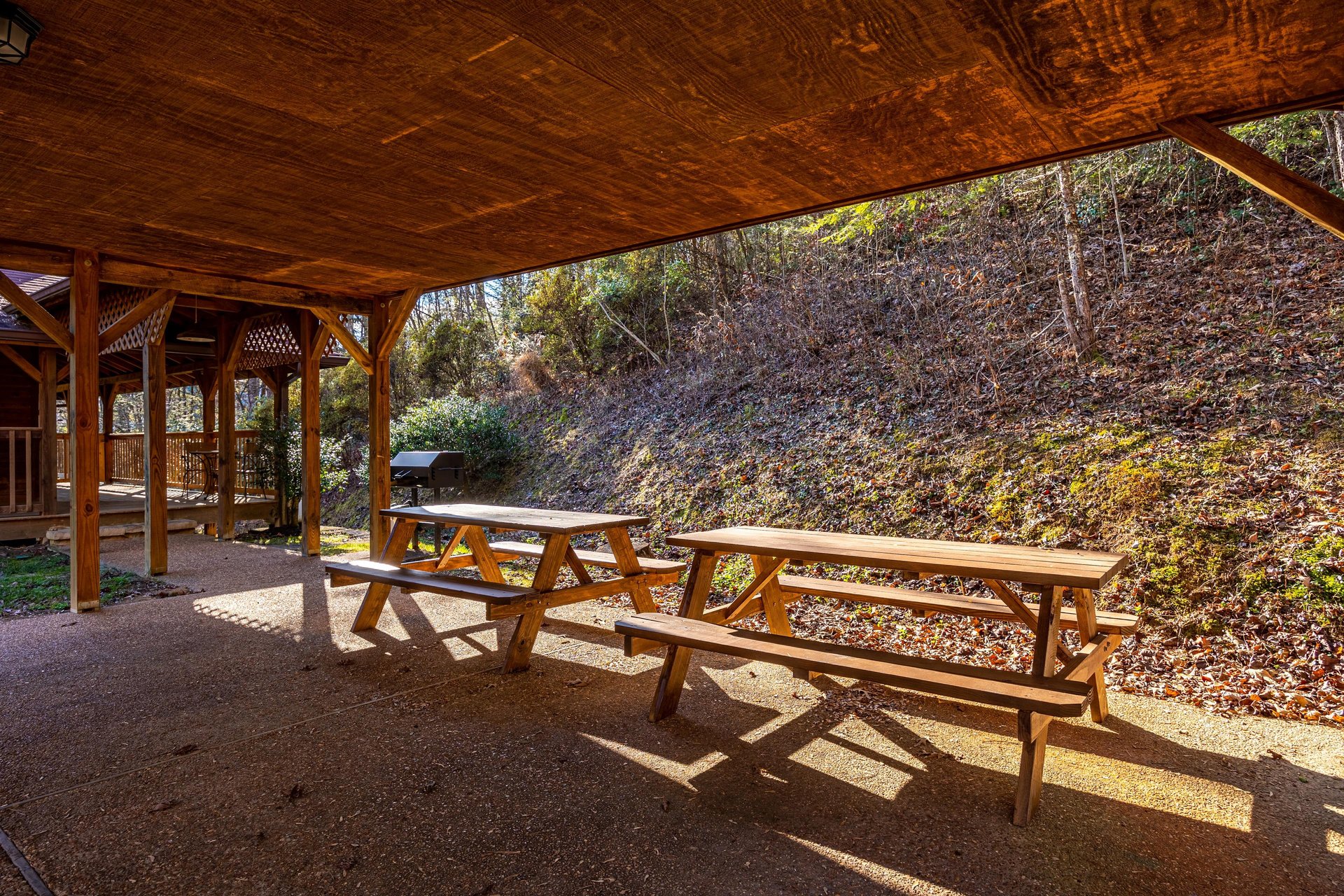 Outdoor grill  seating