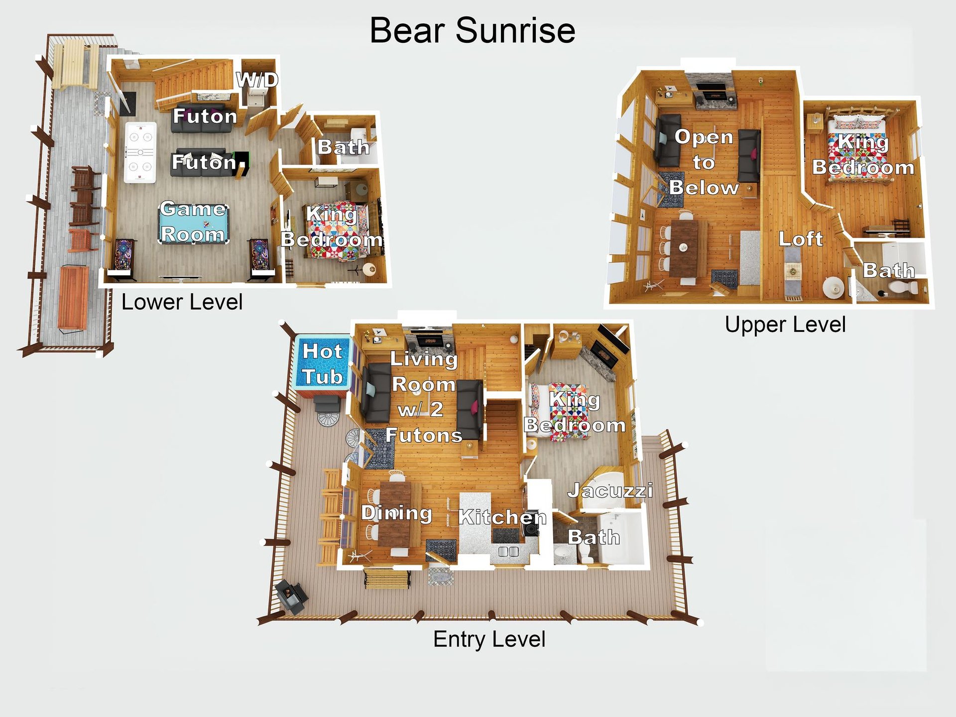 Bear Sunrise floor plan