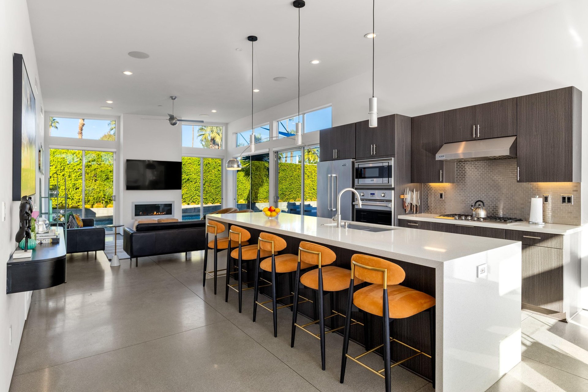 Enjoy the amazing chefs kitchen