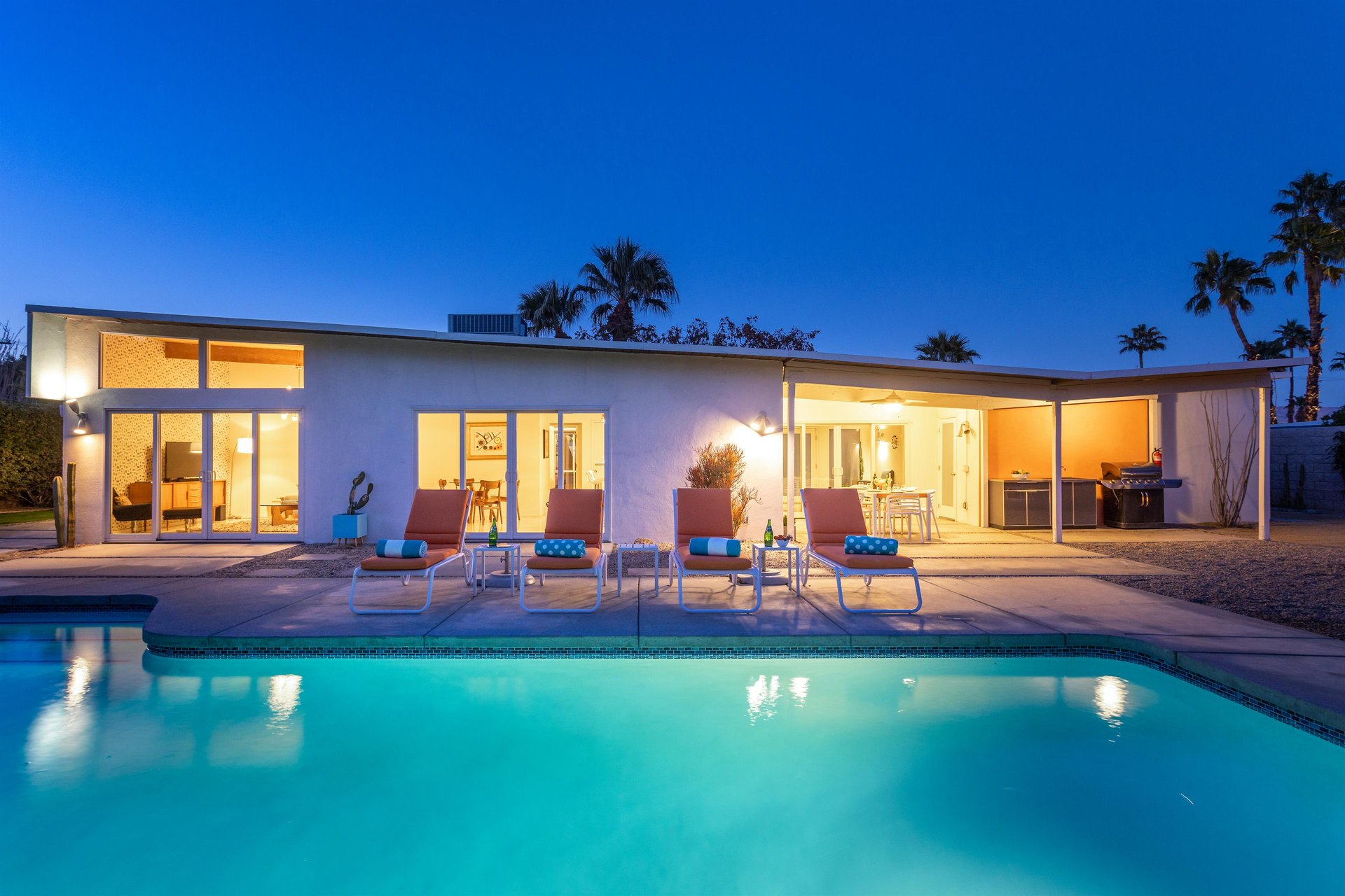 Enjoy a swim under the stars