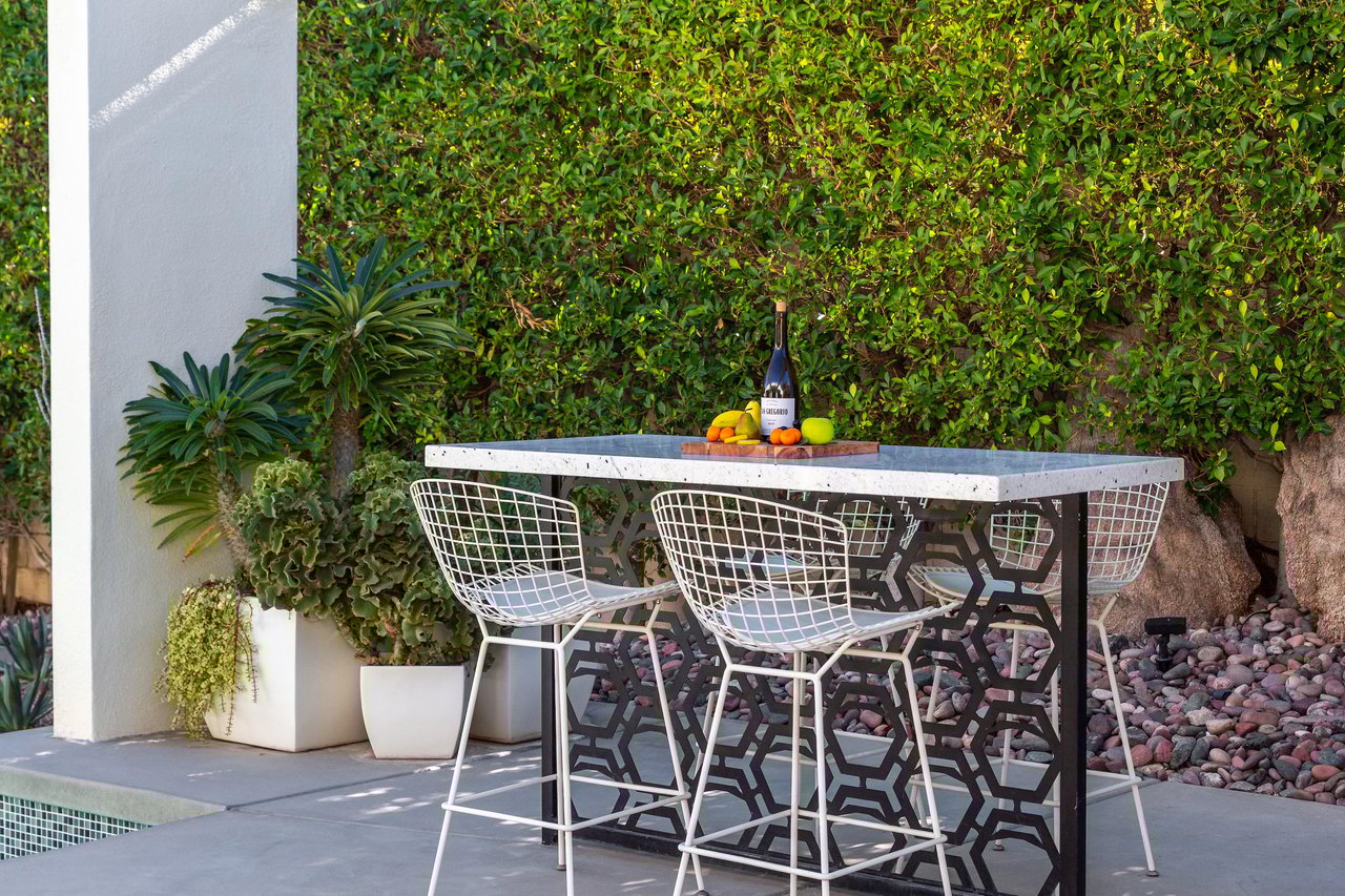 Beautiful al fresco dining spaces