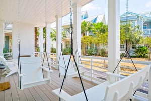 Front Porch With Fire Place  Community Views