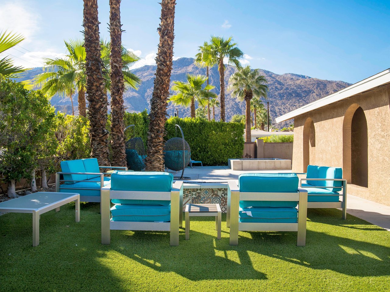 Plenty of outdoor spaces to relax