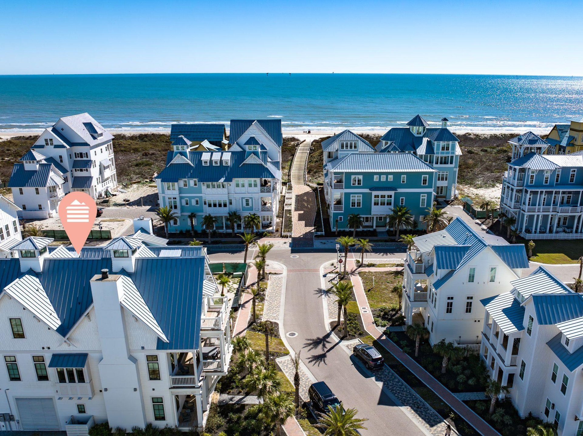 Aerial View, Location