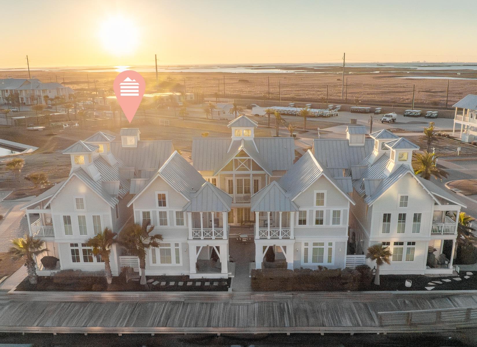 Aerial View, Location